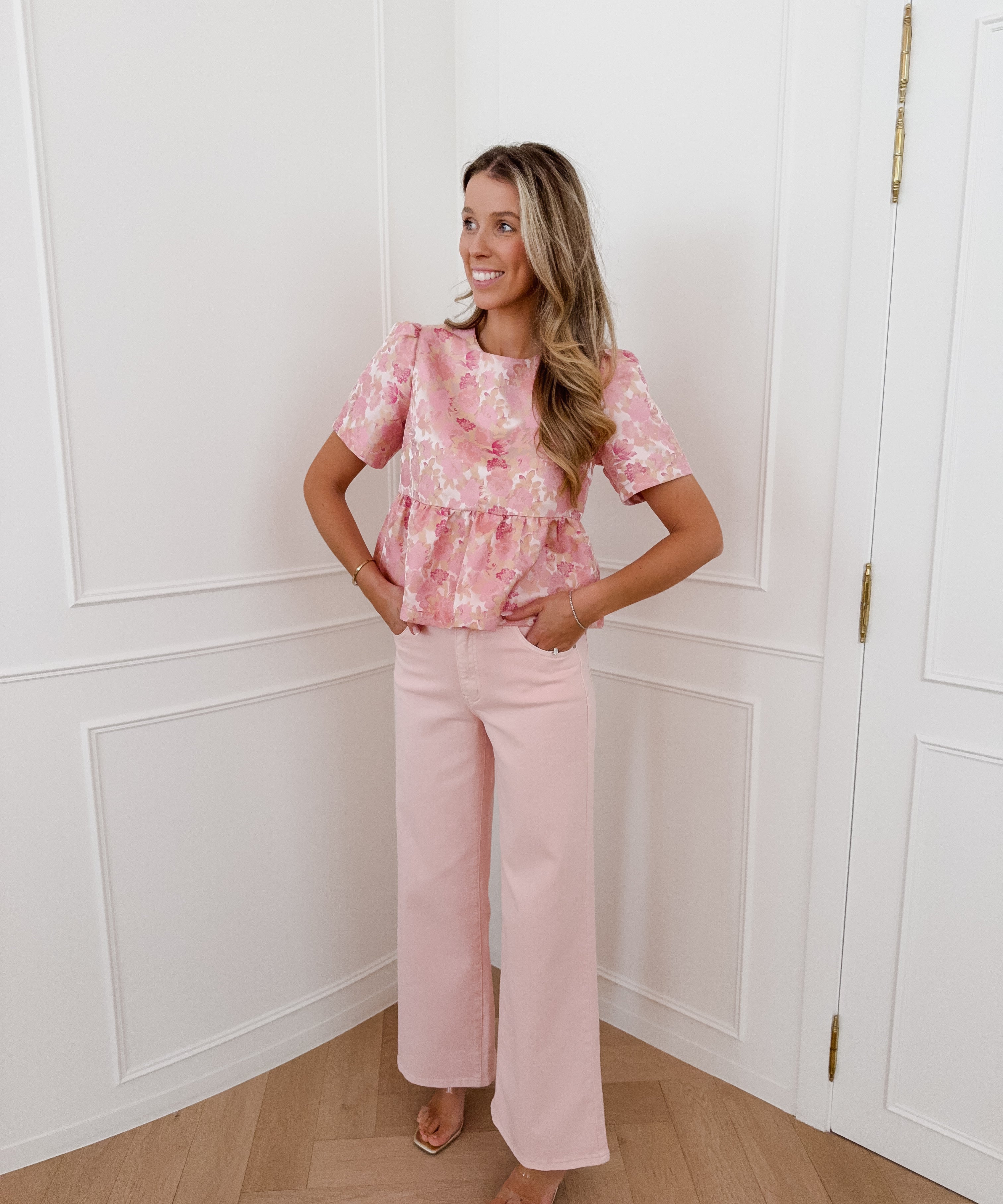 Light Pink Riley Jeans