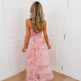Pink Fatima Strap Dress