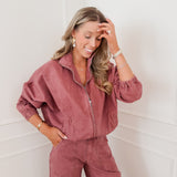 Raspberry Pink Cato Jacket
