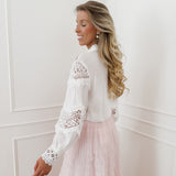 Pink Long Fran Skirt