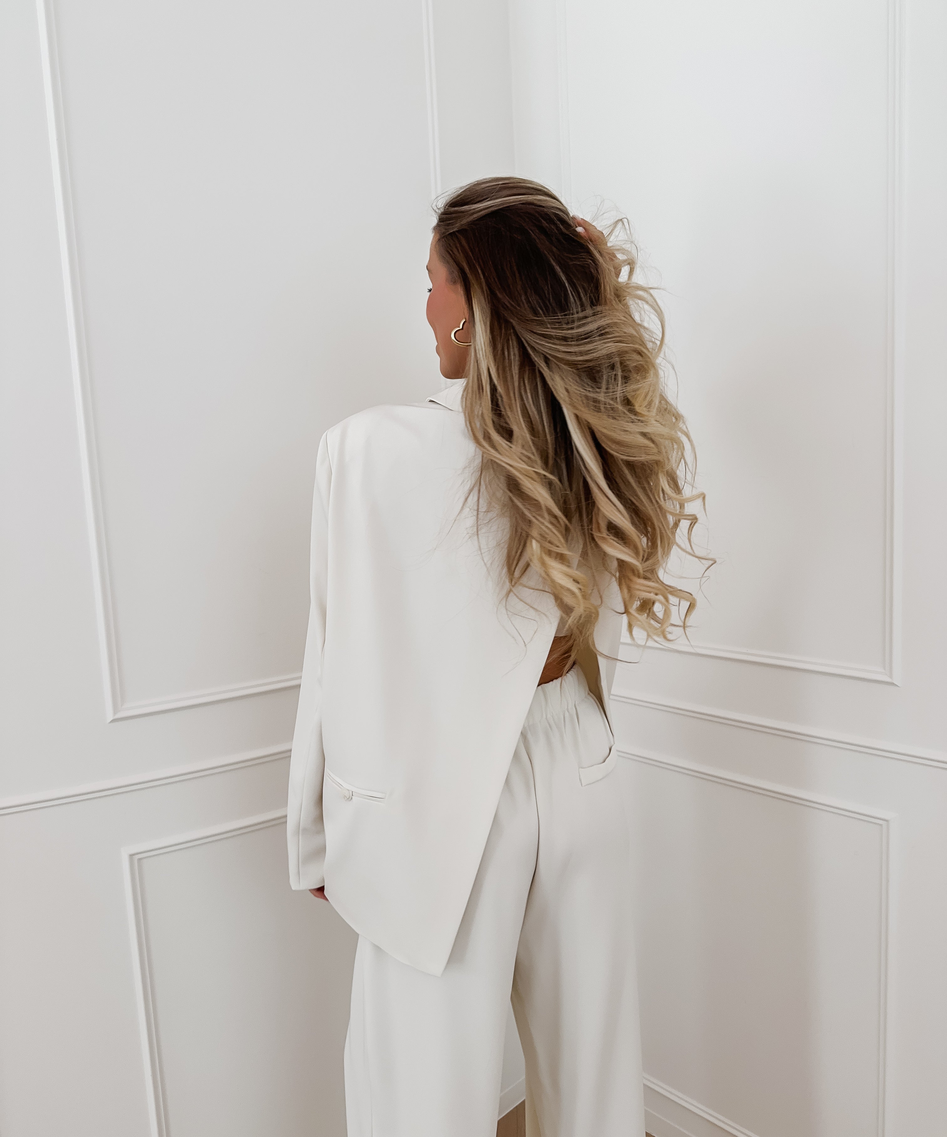 Crème Josefien Blazer