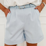 Blue Lottie Belt Short