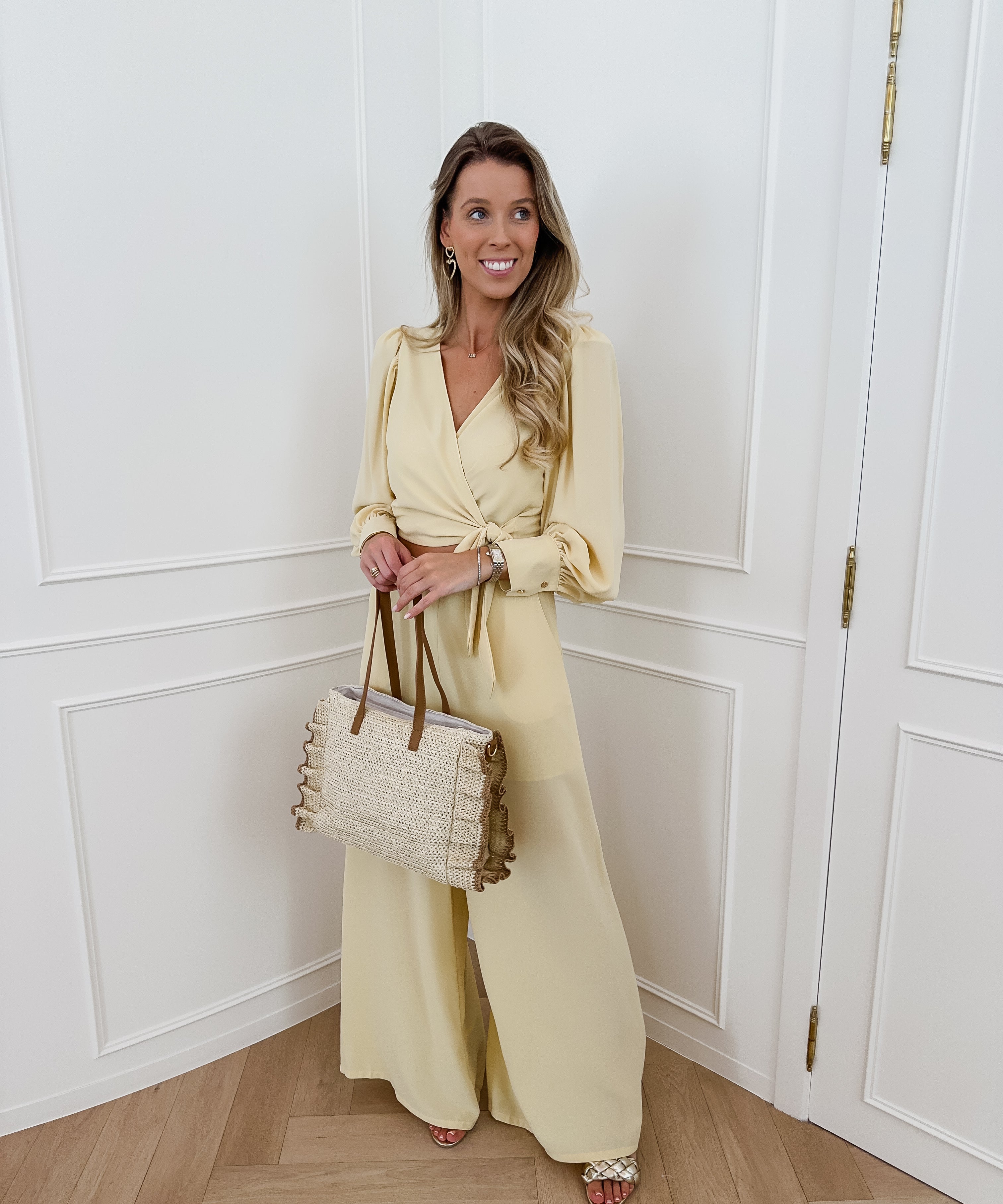Mustard Yellow  Emanuella Trouser