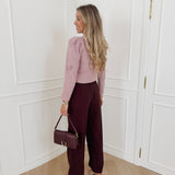 Old Pink Lilly Sweater