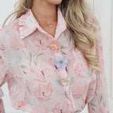 Pink Mathilda Blouse