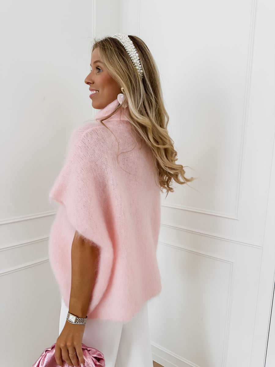 Pink Cape Sweater