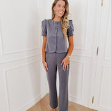 Grey Esmeralda Blouse