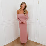 Old Pink Pia Long Dress