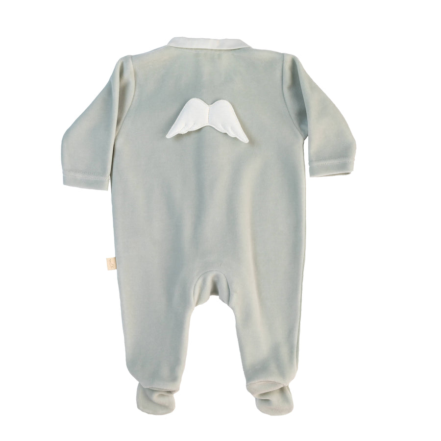 BABY - Mint Angel Wings Bodysuit
