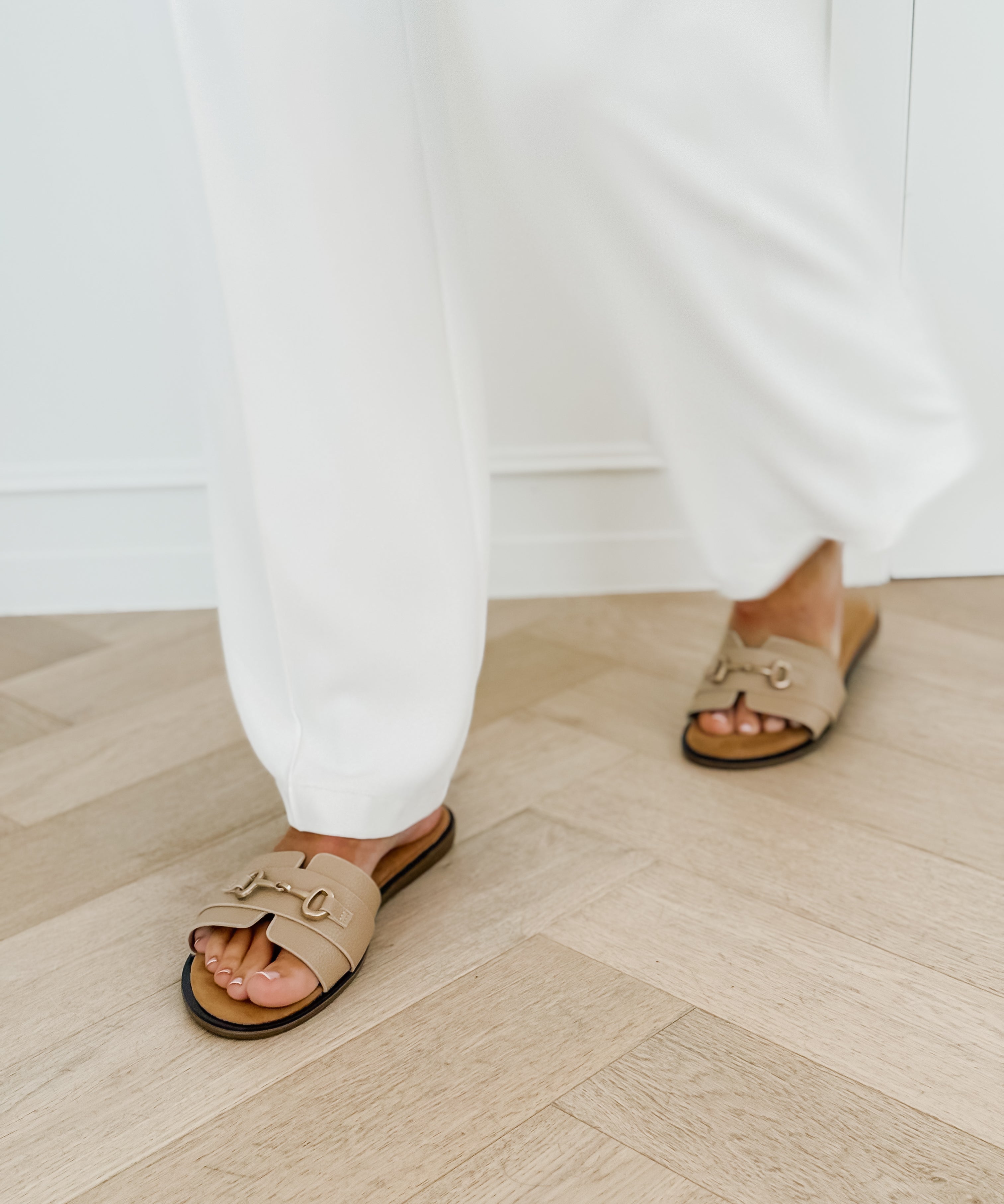 Taupe Fiona Slippers