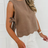 Brown Side Bow Indy Top