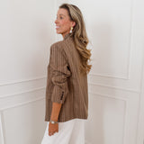 Coffee Brown Angelina Blazer