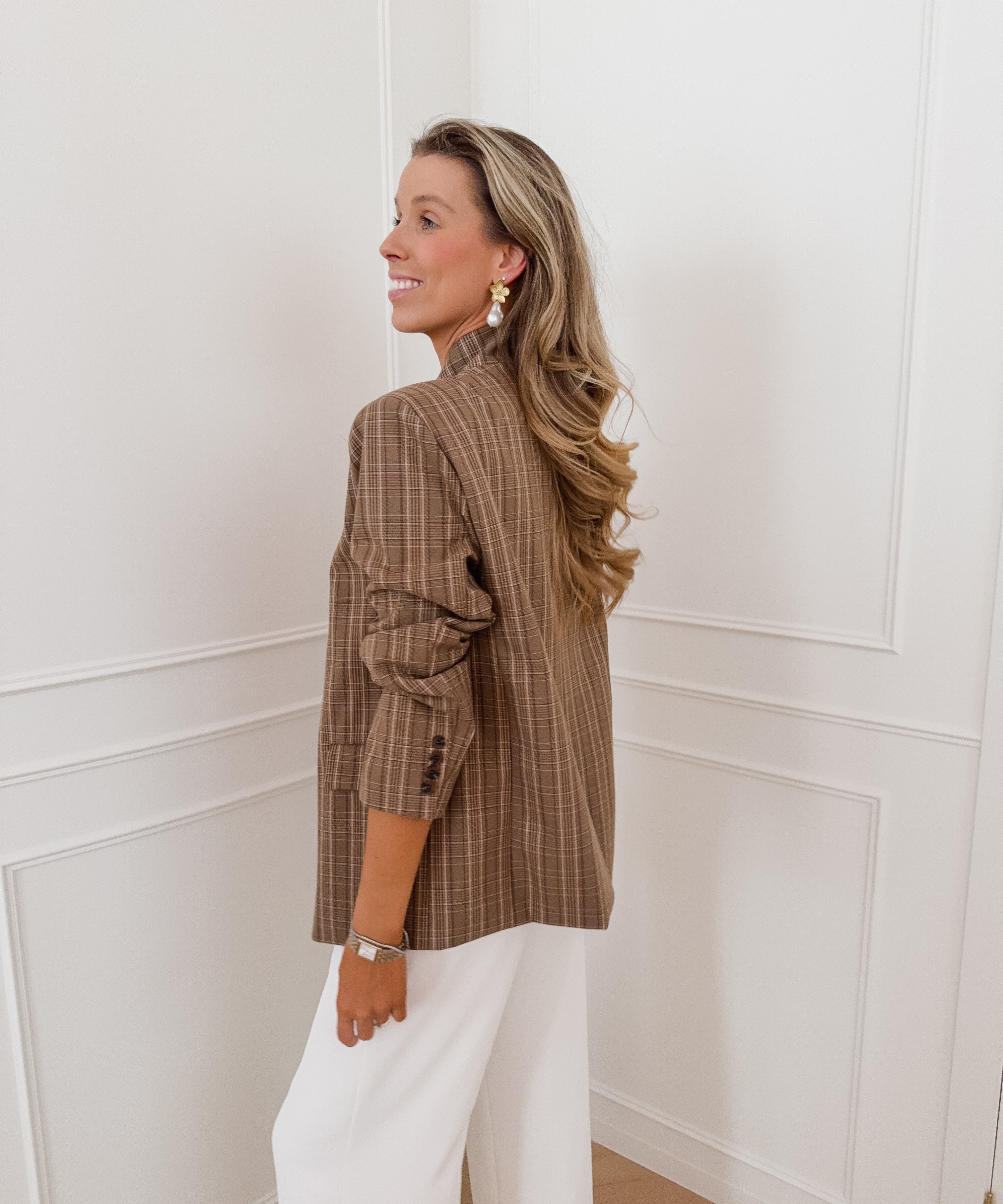 Coffee Brown Angelina Blazer