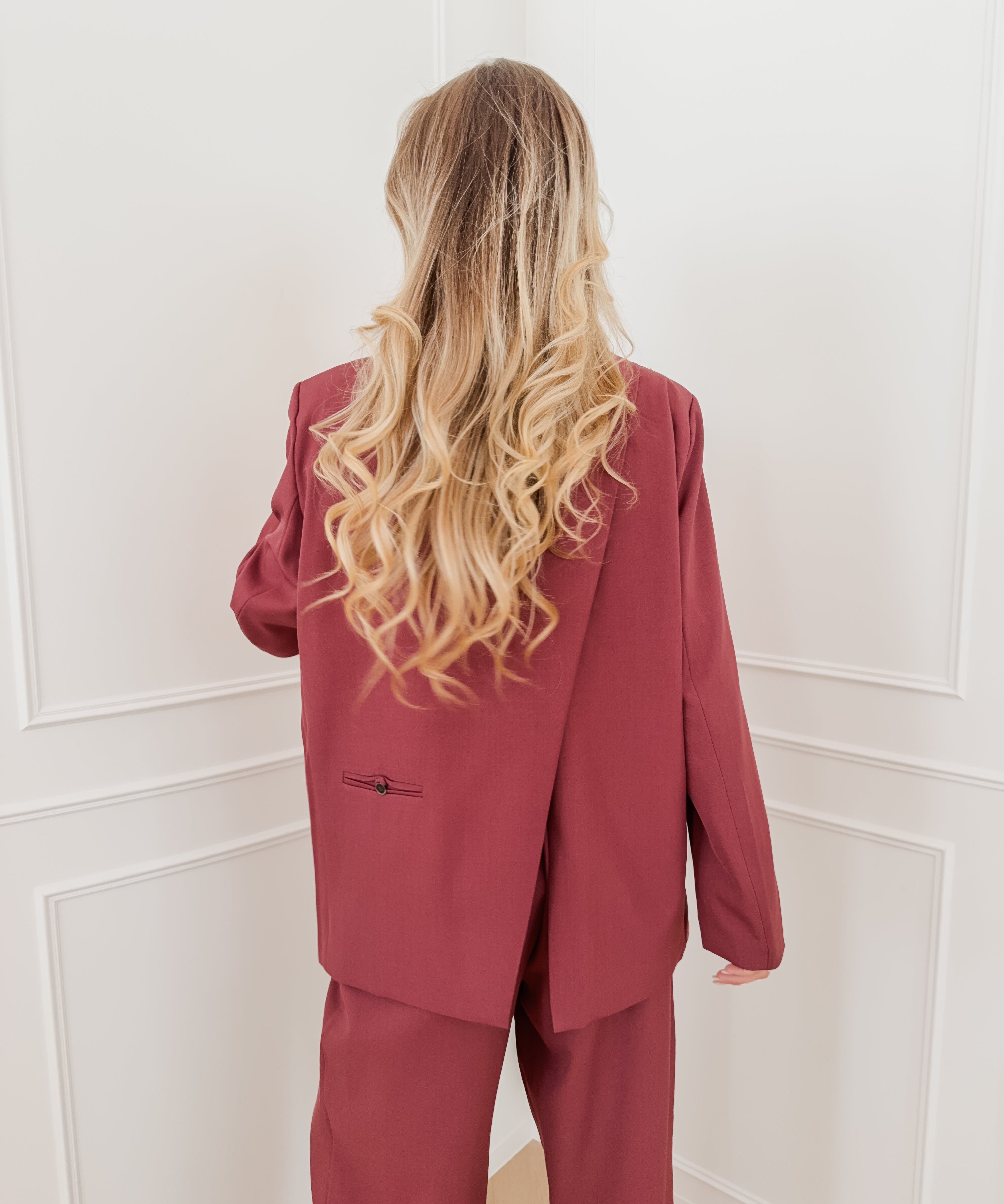Wine Red Josefien Blazer