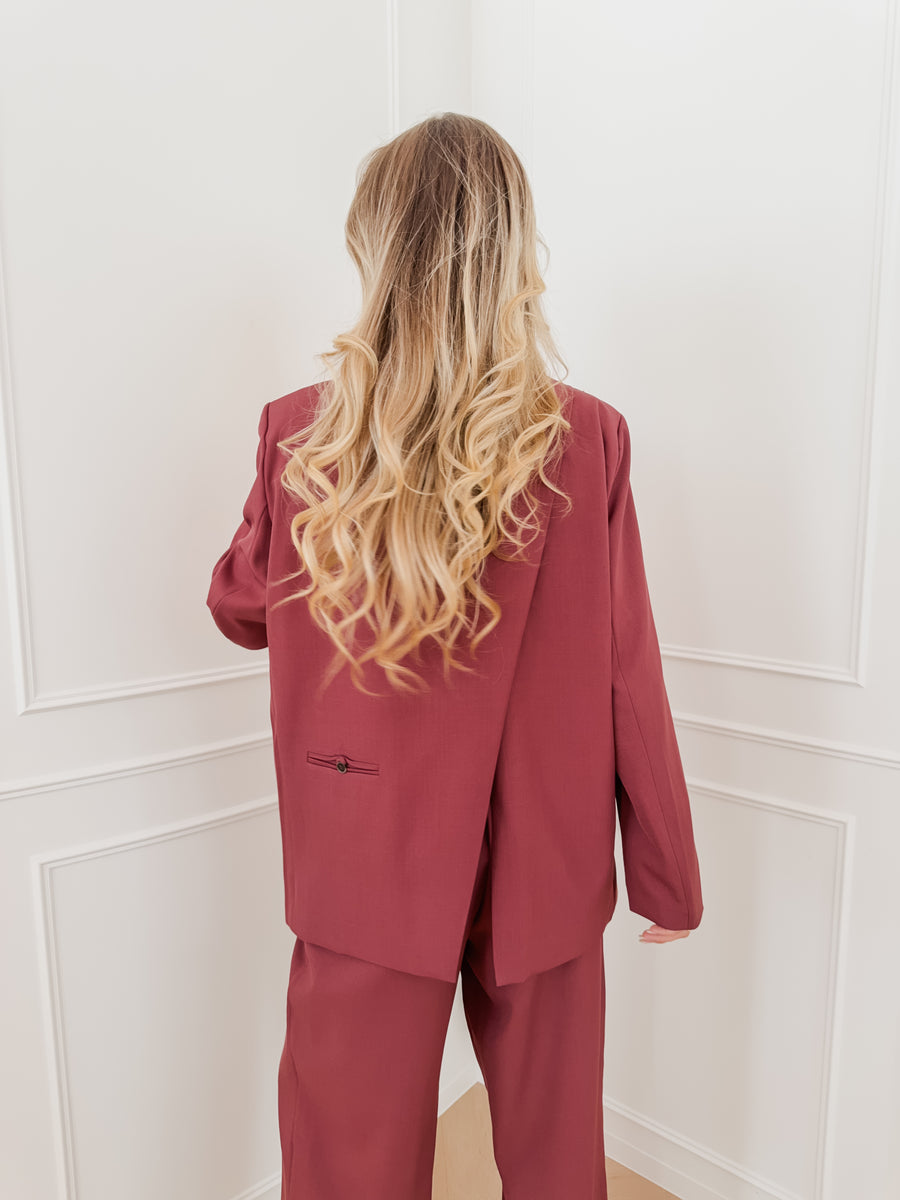 Wine Red Josefien Blazer