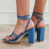 Jeans Heels