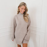 Taupe Margaret Sweater Dress