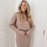 Taupe Cable Ensemble