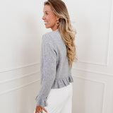 Grey Lily Cardigan