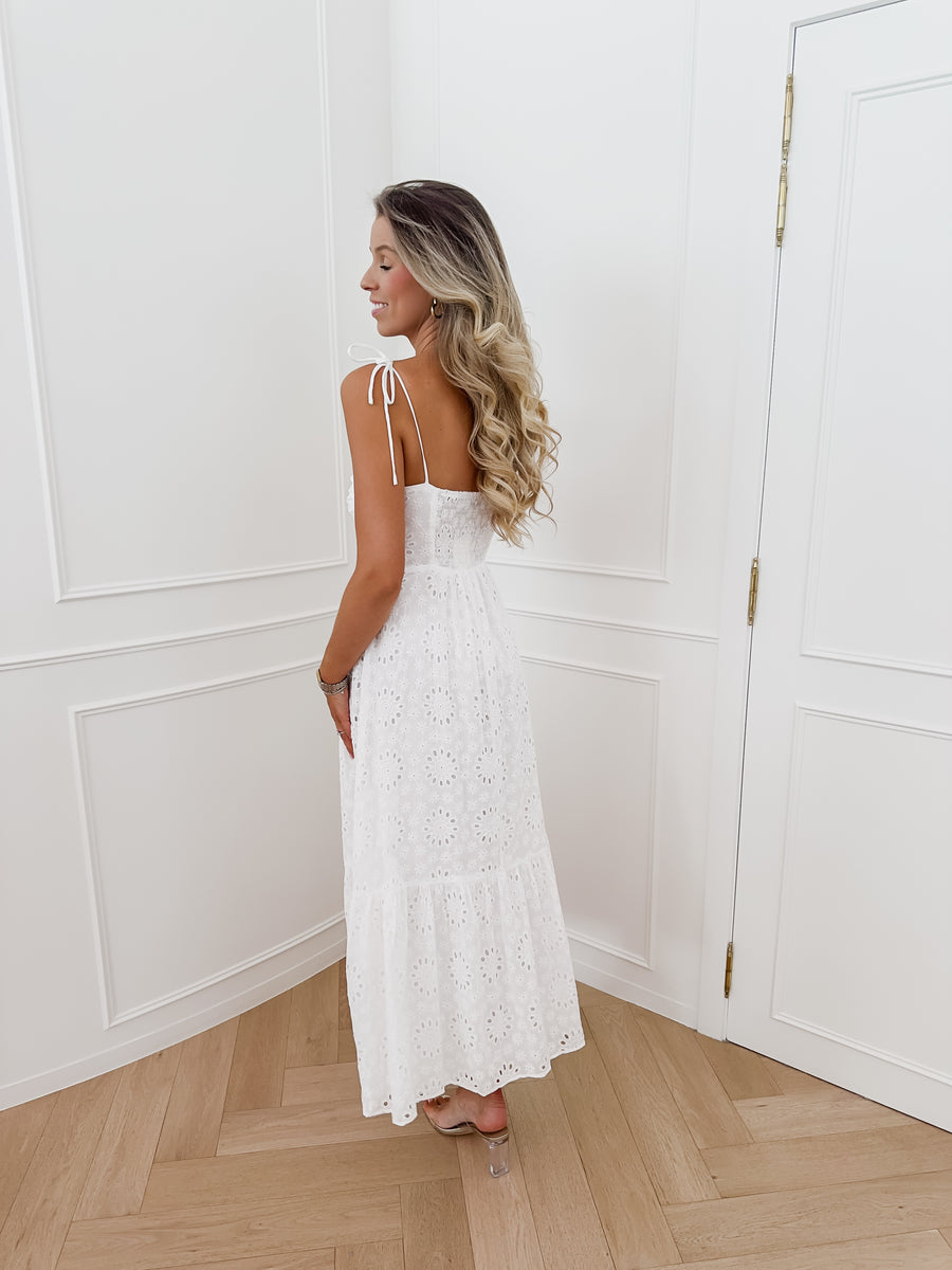 White Long Verona Dress
