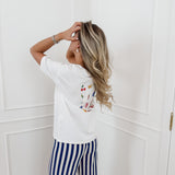 Crème Blue Trouser