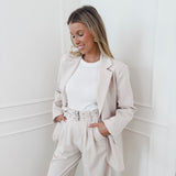 Beige Beau Blazer