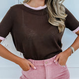 Pink Corduroy Liene Trouser