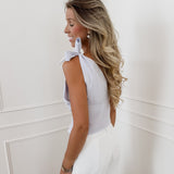 Light Blue Lana Top