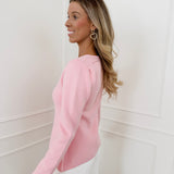 Barbie Pink Long Sleeve Kylie Gilet
