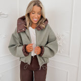Khaki Brown Chelsea Jacket