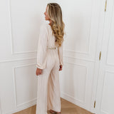 Powder Pink Lidia Jumpsuit