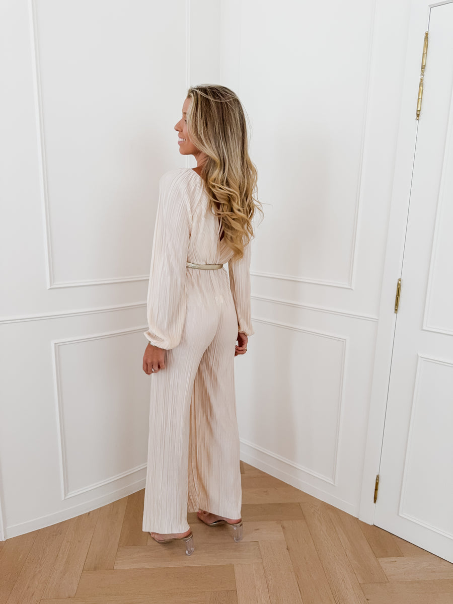 Powder Pink Lidia Jumpsuit
