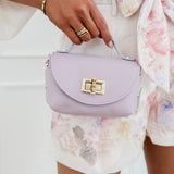 Lila Bamboo Accent Bag
