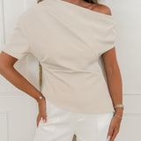 Beige Ellanoor Top