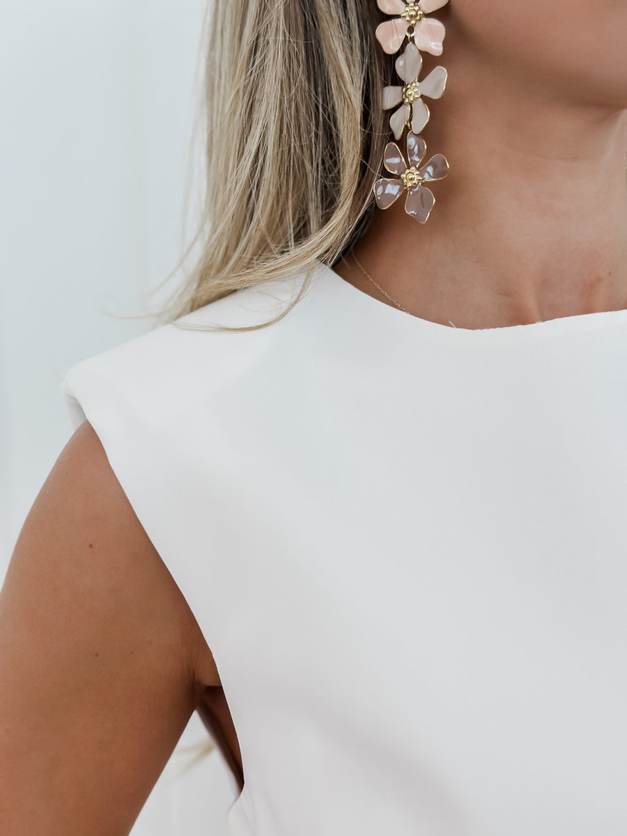 Crème Frederica Dress