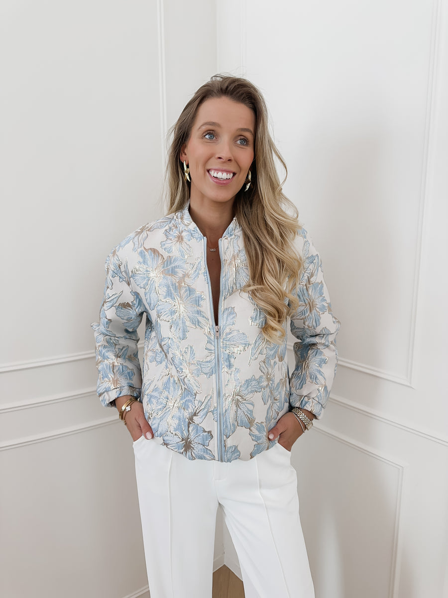 Blue Golden Detail Giselle JACKET