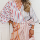 PRE ORDER Multicolor Striped Penelope Dress