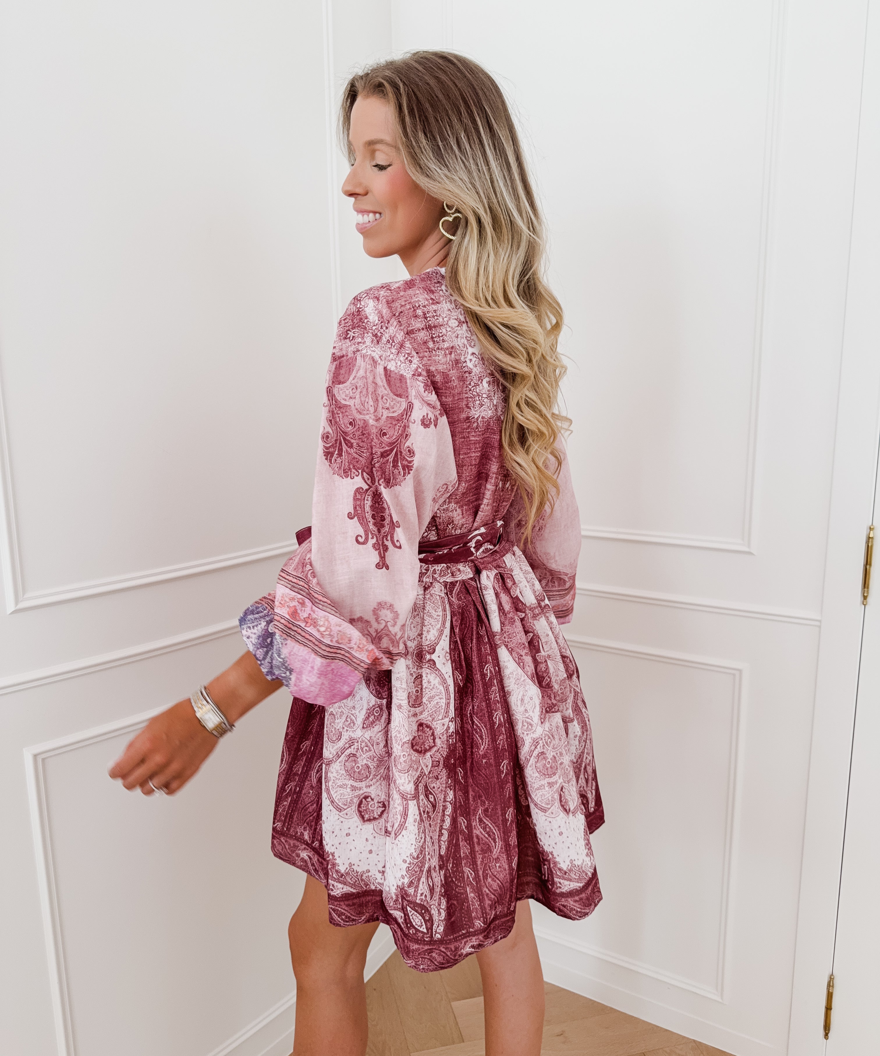 Purple Fabrice Dress