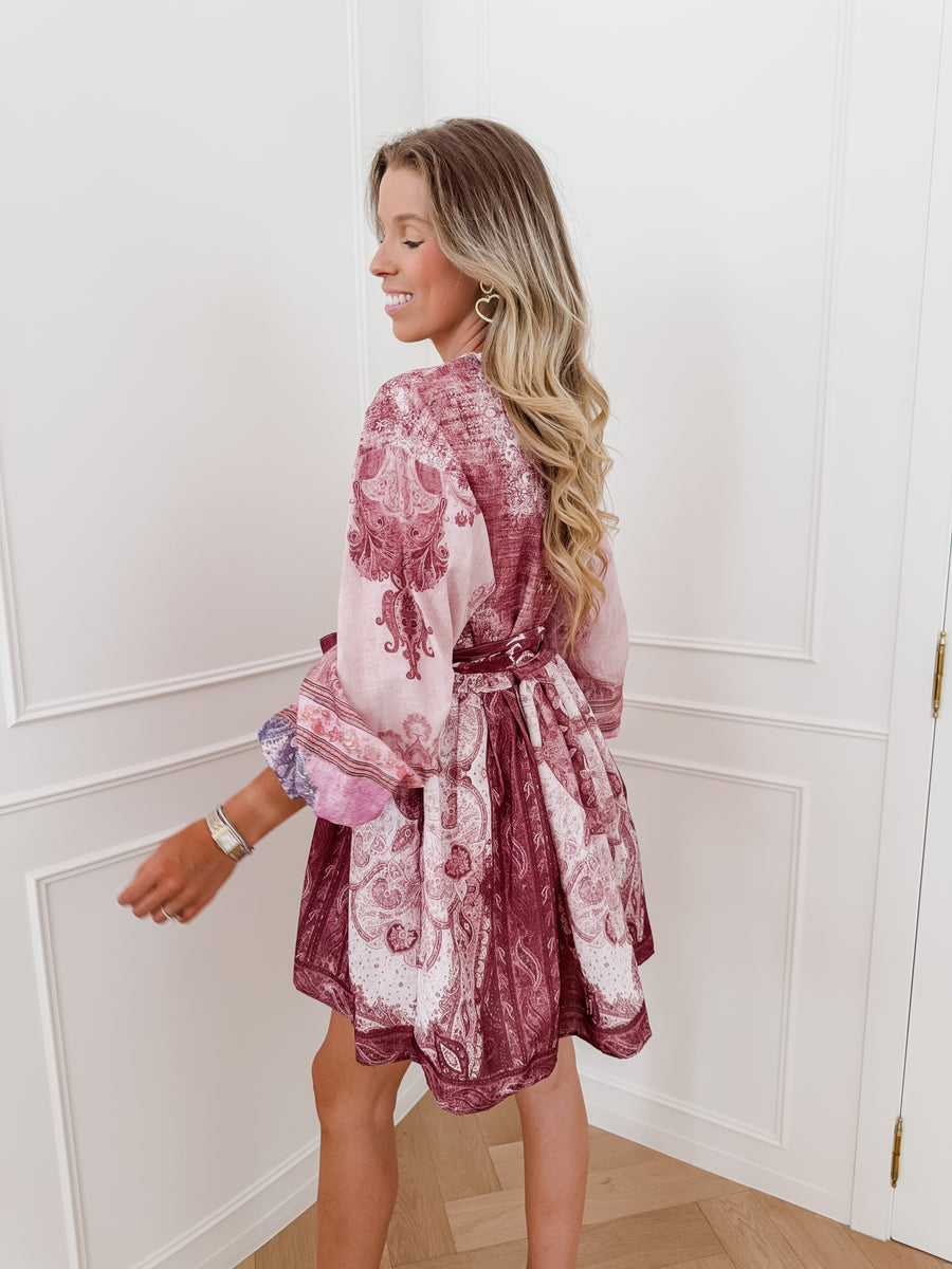Purple Fabrice Dress
