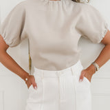 Taupe Levina Top