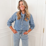 Blue Loredana Denim Blouse
