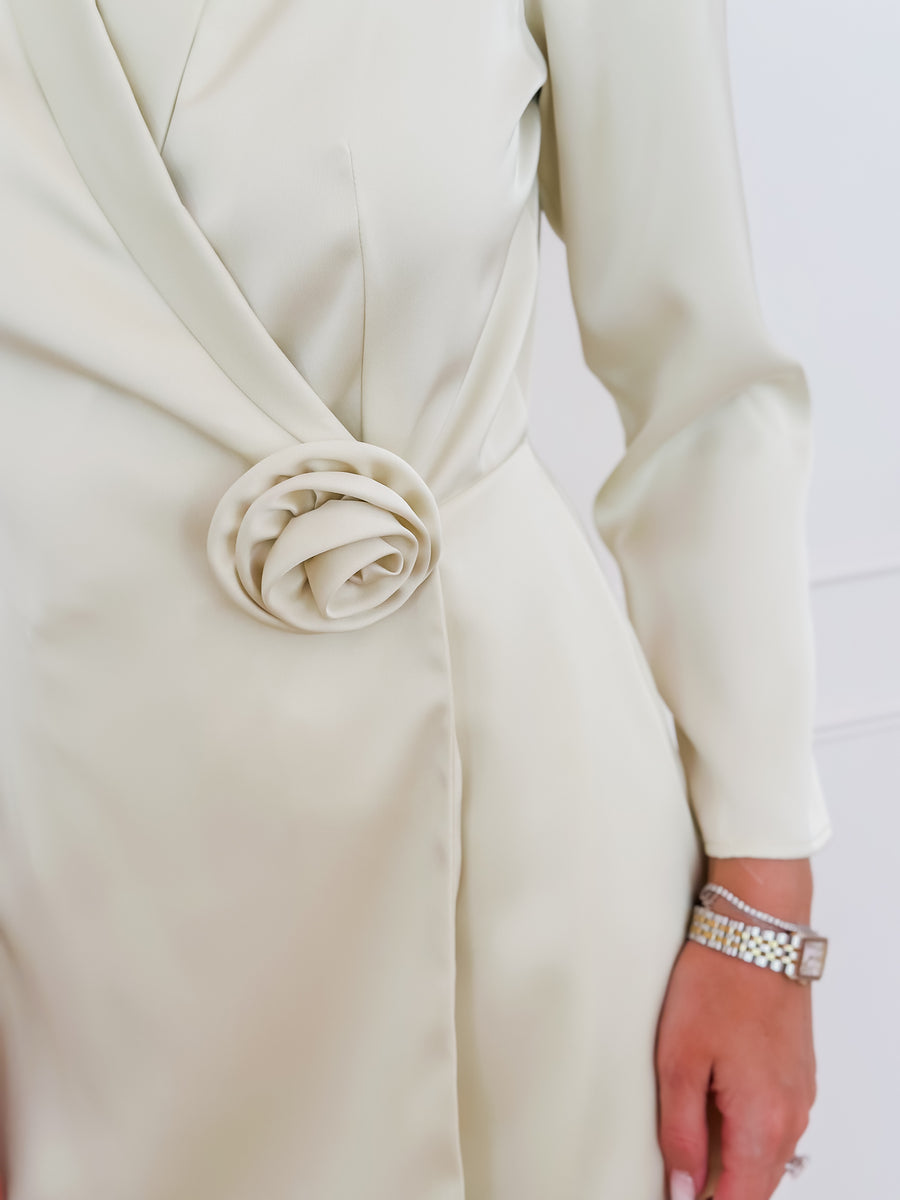 Lemon Rose Button Playsuit