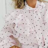 Soft Pink Black Heart Ensemble