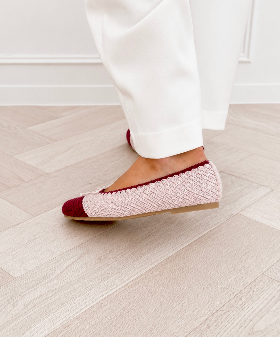 Pink Burgundy Soraya Ballerina