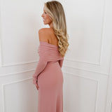 Old Pink Pia Long Dress