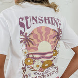 White Sunshine California T-Shirt