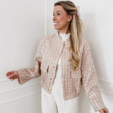 Pink Tweed Katy Jacket