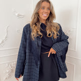 PRE ORDER Navy Vichy Phillon Blazer