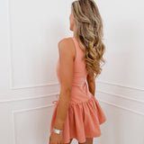 Soft Orange Lexie Dress
