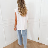 Light Blue Checked Texture Diamond Jeans